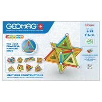 Stavebnice Geomag Supercolor panels 114 pcs