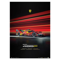 Umělecký tisk Ferrari 499P - 2024, Automobilist, 50 × 70 cm