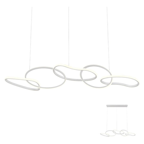 Redo 01-2597 - LED Stmívatelný lustr na lanku BIAS LED/108,6W/230V 3000K bílá 01-2597