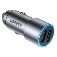 Ugreen 24W Dual USB-A Car Charger (Gray)