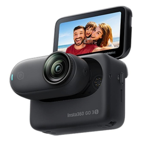 Insta360 GO 3S - 128GB miniaturní magnetická akční kamera, černá