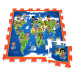mamido Pěnové puzzle mapa světa