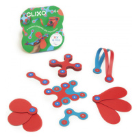 CLIXO Itsy Flamingo Turquoise - magnetická stavebnice 18 kusů