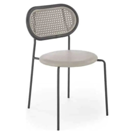 Halmar Jídelní židle K524 - šedá