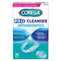 Corega Pro Cleanser Orthodontics čisticí tablety 30 ks