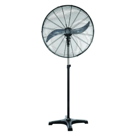 ACA Lighting profesionální stojanový ventilátor, kov, černá, 65cm, AC 150W FANSPPB80