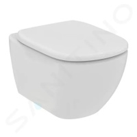 IDEAL STANDARD Tesi Závěsné WC se sedátkem SoftClose, RimLS+, bílá T536101