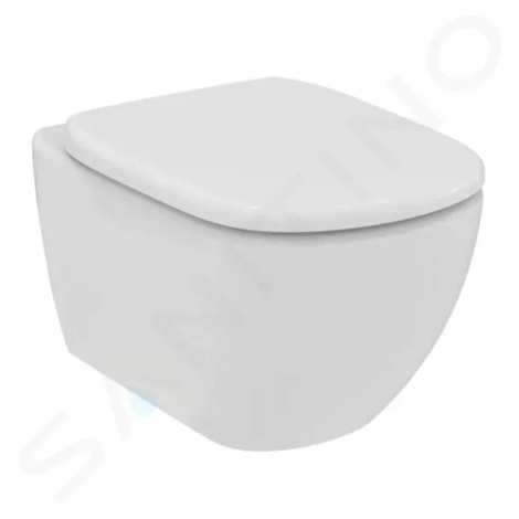 IDEAL STANDARD Tesi Závěsné WC se sedátkem SoftClose, RimLS+, bílá T536101