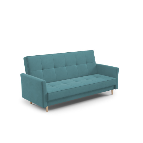 Eka Rozkládací pohovka KARA, 227 cm Výběr nohou: Bílé, Barva látky: ALFA 85