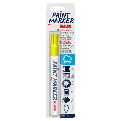 ALTECO Paint Marker Classic žlutý