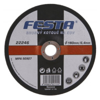 FESTA Kotouč brusný na kov 180x6,4x22,2mm