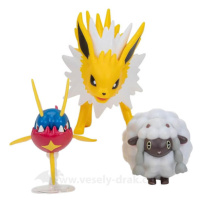 Pokémon akční figurky Wooloo, Carvanha, Jolteon 5 - 7 cm