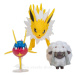 Pokémon akční figurky Wooloo, Carvanha, Jolteon 5 - 7 cm