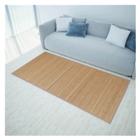 Obdélníková hnědá bambusová rohož \ koberec 80 × 300 cm