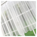 Dekorační krátká záclona s řasící páskou EMILY 110 bílá 400x110 cm MyBestHome