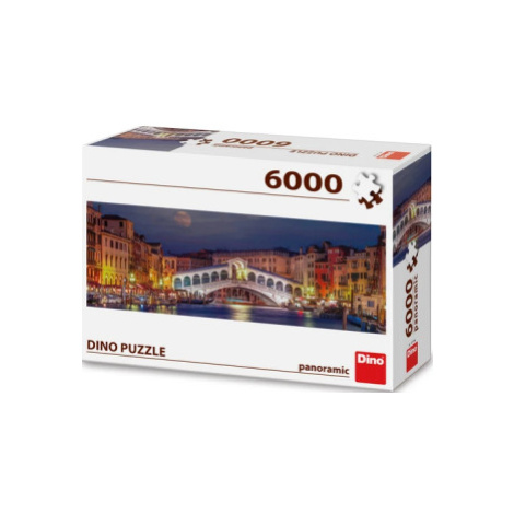 Puzzle Most Rialto 6000 dílků Dino