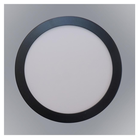 PANEL LED RING 18W 4200K KULATÝ ČERNÝ BAUMAX