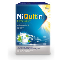 NIQUITIN Freshmint 4 mg žvýkací guma 100 kusů