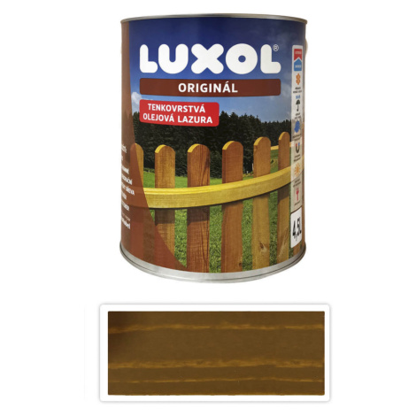 LUXOL Originál - dekorativní tenkovrstvá lazura na dřevo 4.5 l Kaštan