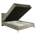 Dvoulůžková postel OMEGA - béžová 180 × 200 cm