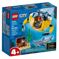 Lego® city 60263 oceánská mini ponorka