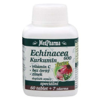 MedPharma Echinacea 600 Forte + kurkumin + vitamin C + bez černý + zinek 67 tablet
