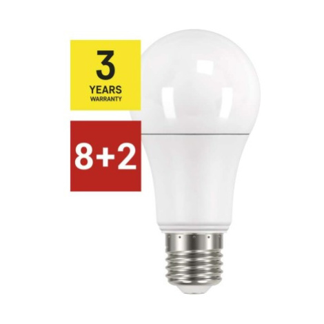 8 + 2 zdarma – LED žárovka Classic A60 14W E27 teplá bílá EMOS