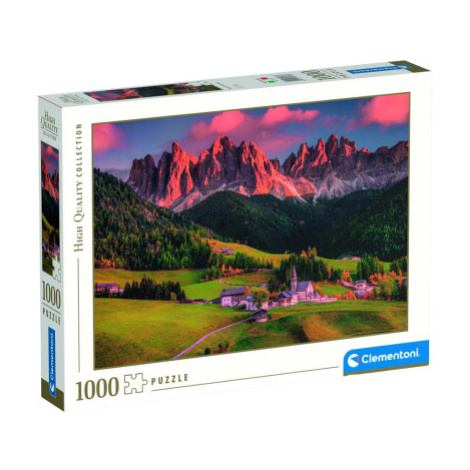 Clementoni - Puzzle 1000 Kouzelné Dolomity