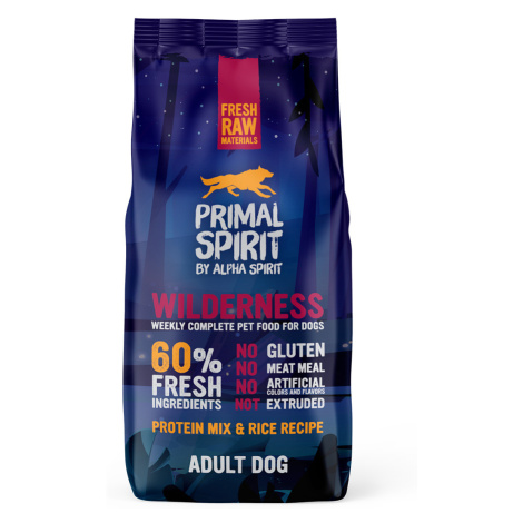 Primal Spirit Dog 60% Wilderness 12 kg