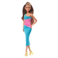 Mattel barbie® signature looks brunetka s culíkem, hjw82