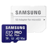 Paměťová karta Samsung micro SDXC 512GB PRO Plus + SD adapter (MB-MD512SA/EU)