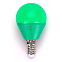 B.V. LED Žárovka G45 E14/4W/230V zelená
