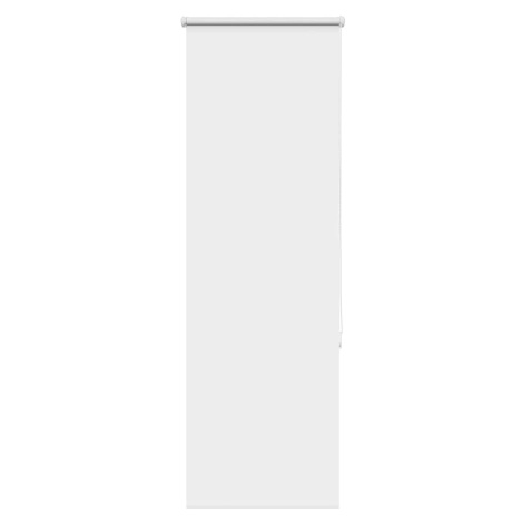 vidaXL Roleta zatemňovací bílá 40x130 cm šířka látky 35,7 cm polyester