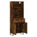 vidaXL Skříň highboard kouřový dub 69,5 x 34 x 180 cm kompozitní dřevo