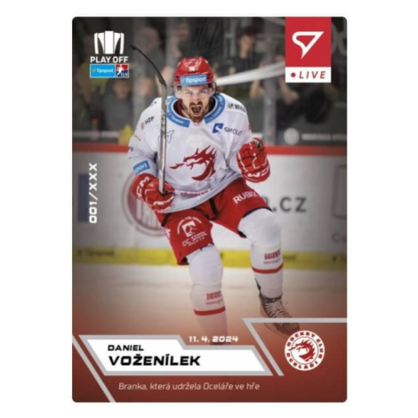 Hokejová karta Live Tipsport 2023-2024 - L-81 Daniel Voženílek Sportzoo