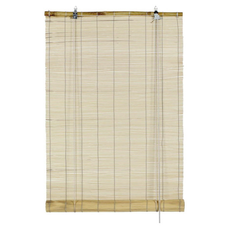Bambusová roleta v přírodní barvě 120x160 cm – Gardinia