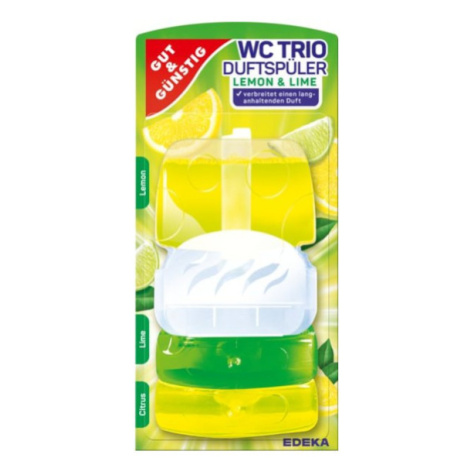 GG WC gelový závěs LEMON 3x55ml Gut und Günstig