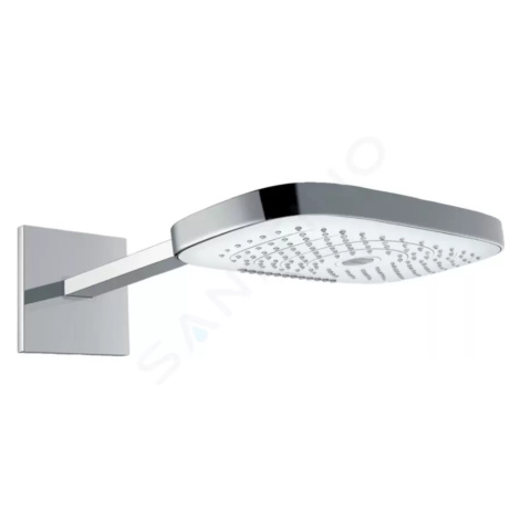 Hansgrohe 26468400 - Hlavová sprcha, 30 cm, 3 proudy, sprchové rameno 39 cm, bílá/chrom