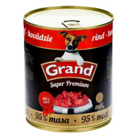 GRAND konz. Superpremium pes hovězí 850g + Množstevní sleva