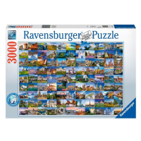 Ravensburger Puzzle 99 krásných míst /3000 dílků