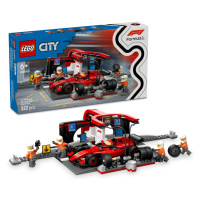 LEGO LEGO® City 60443 Zastávka v boxech F1® a personál s vozem Ferrari