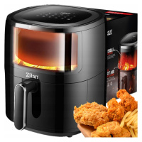 Fritéza Bez Tuku Air Fryer Velká Náplň 12 Programů 1500W XXL 5L