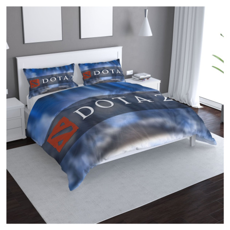 Povlečení DOTA 2 Modrá - 140x220 / 90x70