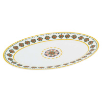 Porcelánový servírovací talíř Villa Altachiara Gardeny, 29,5 x 21 cm