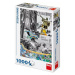 DINO Puzzle1000 dílků Barcelona Španělsko foto koláž 47x66cm skládačka