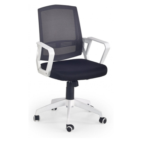 Kancelářská židle ASCOT – síťovina, černá / bílá