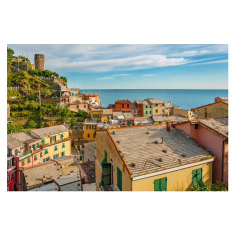 Fotografie Idyllic landscape of Cinque Terre, Italy, LeeYiuTung, (40 x 26.7 cm)