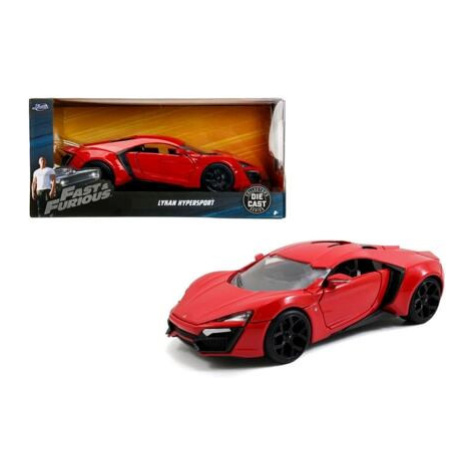 Dickie Auto FastFurious Rychle a zběsile Lykan Hypersport 1:24 Jada