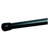 Černá tyč na sprchový závěs 66 - 107 cm Cameo S – iDesign