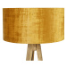 Venkovský stativ vintage dřevo se zlatým odstínem 50 cm - Tripod Classic